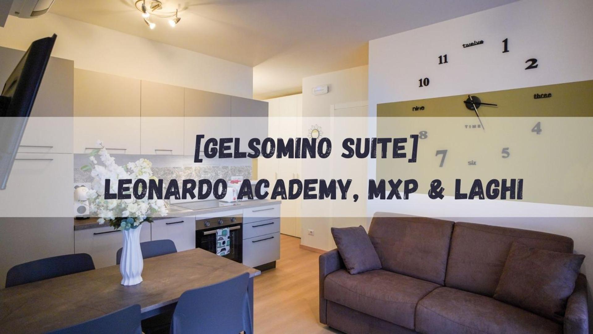 Gelsomino Suite Leonardo Academy, Mxp & Laghi Sesto Calende Zewnętrze zdjęcie